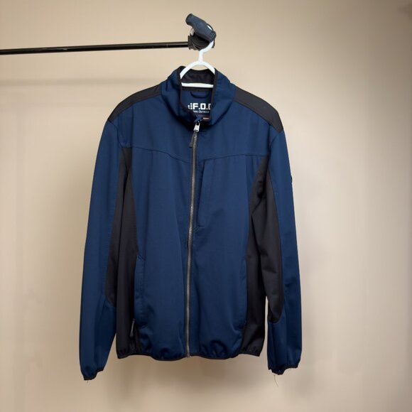London Fog Blue Windbreaker No Hood (Large) - Picture 1 of 4